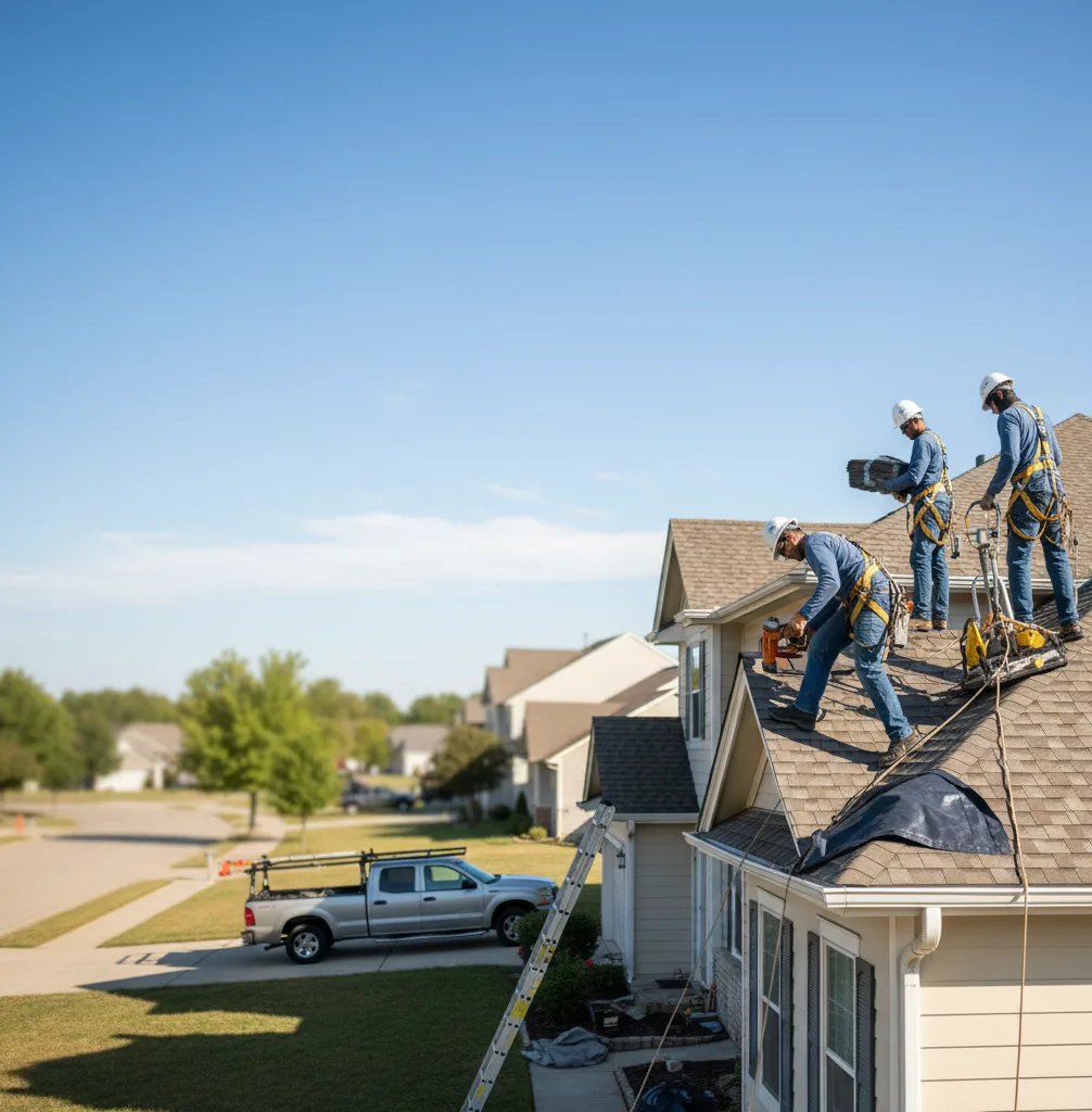 Flat Roof Repair in Cresson, TX